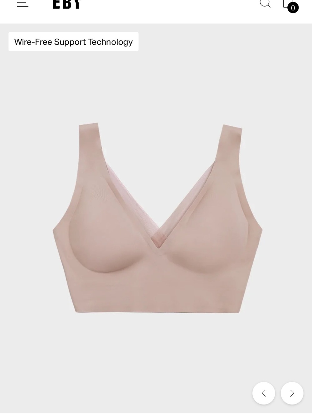 EBY Smoothing Bra (Nude)